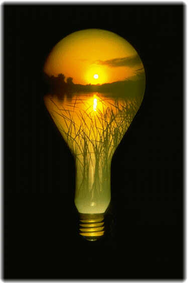 Sunset in a Bulb